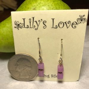 Cherry Quartz Earrings